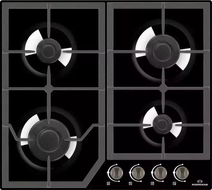 Газовая варочная панель Rodmans STANDART BHG 6401 D BL
