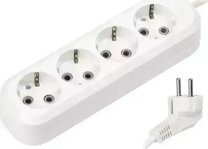 Удлинитель Smartbuy SBE-16-4-05-Z 4роз. 5м (16А/3.5кВт, ПВС 3х1.0)