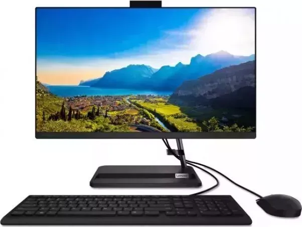 Моноблок LENOVO IdeaCentre AIO 3 24ITL6 DOS BLACK (F0G0001BRK)