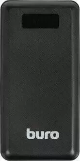 Внешний аккумулятор BURO BPF30D черный (BPF30D22PBK)