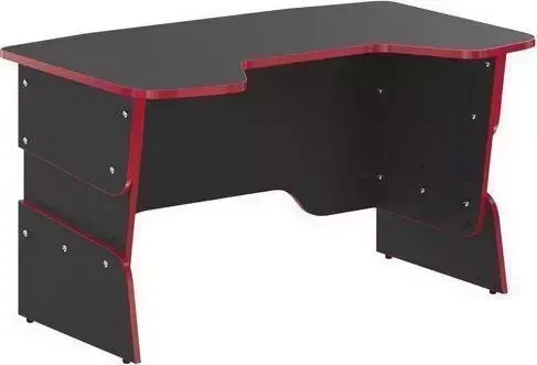 Стол компьютерный SKYLAND STG 1385 Антрацит/Красный 1360x850х681/745/809мм SkyLand