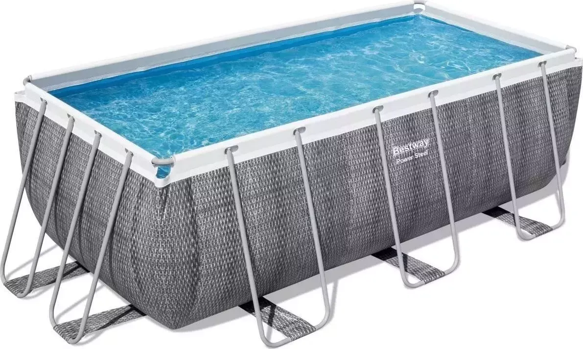 Бассейн каркасный BESTWAY BestWay 412x201x122см фильтр-насос, лестница, диспенсер (56722)