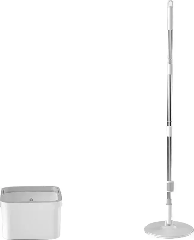 Инвентарь для уборки пола XIAOMI мытья Blue fish spray mop without hand washing (LXY-04-1) Швабра вращающаяся c ведром