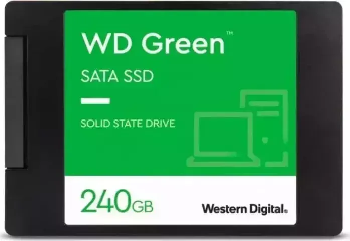 SSD накопитель GREEN Western Digital SATA III/240Gb/2.5 (WDS240G2G0A)