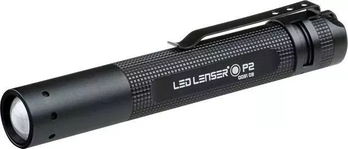 Фонарь ручной Led Lenser P2R Core черный (502176)