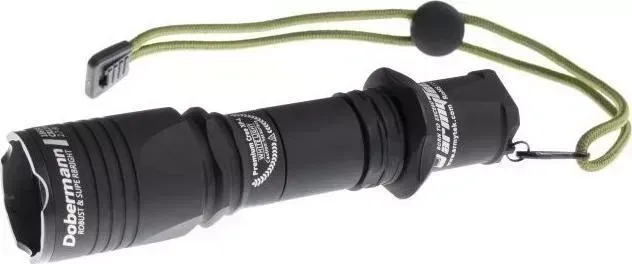 Фонарь ручной Armytek Dobermann XP-L HI черный/белый (F02003BC)