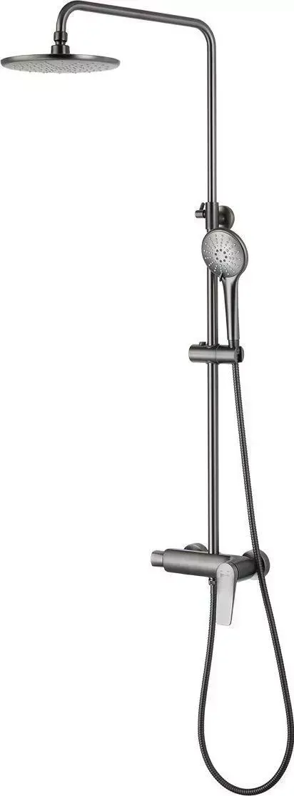 Душевая система LEMARK Bronx LM3760GM графит