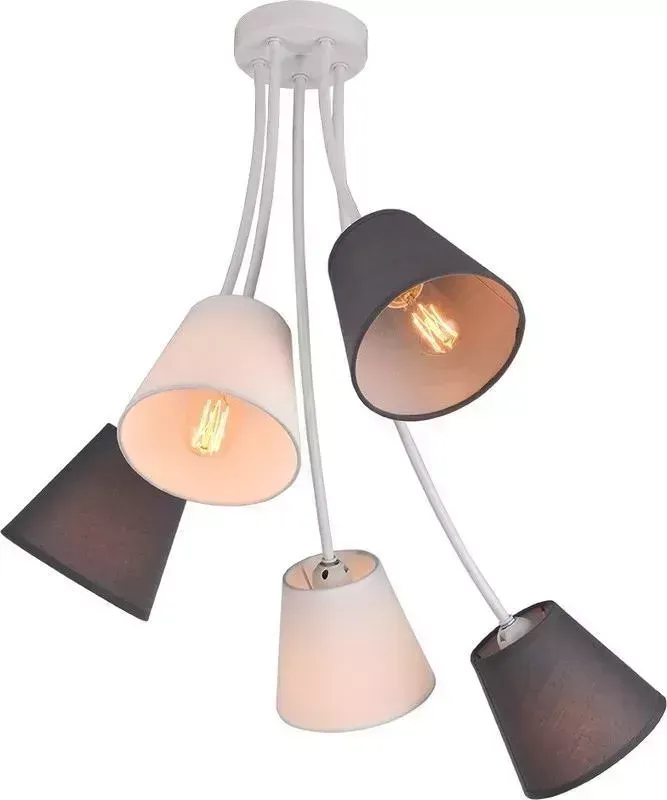 Люстра Hiper H142-5 5E2760Вт WHITE/CHOCOLATE