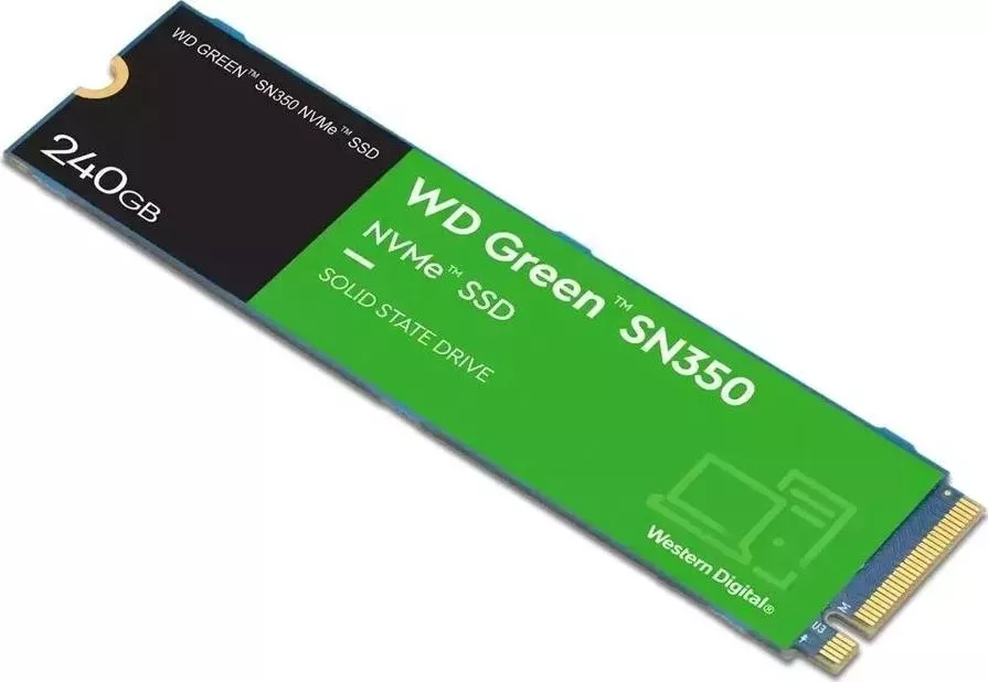 Накопитель SSD GREEN Western Digital SN350 240ГБ M.2 2280 (WDS240G2G0C)