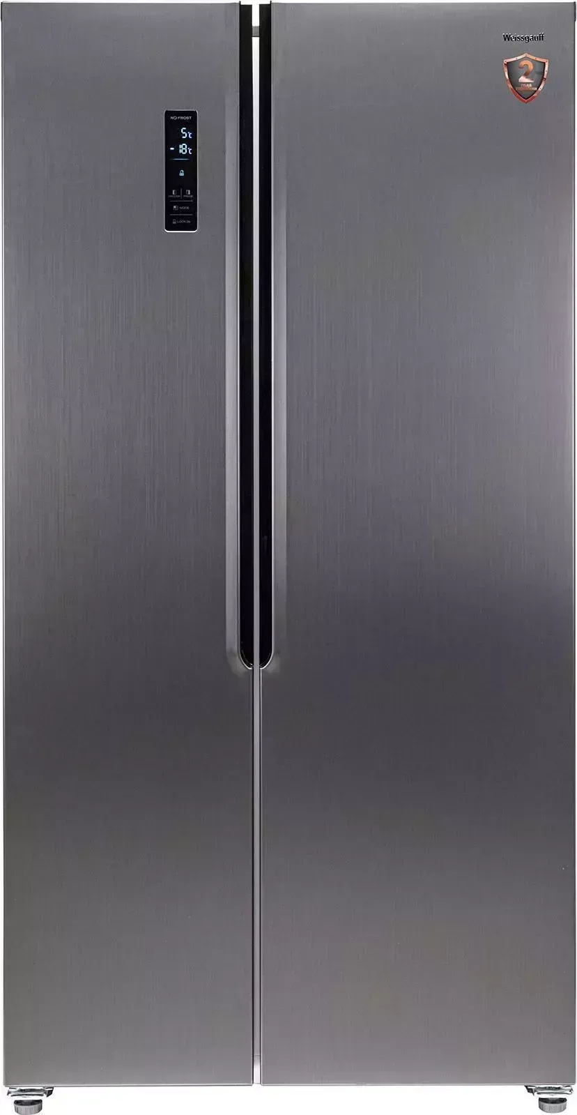 Холодильник WEISSGAUFF WSBS 500 NFX Inverter