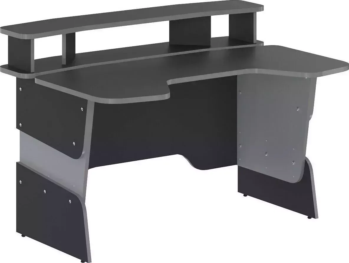 Стол компьютерный SKYLAND SkyLand STG 1390 Антрацит/Металлик 1360x1000х856/920/984мм