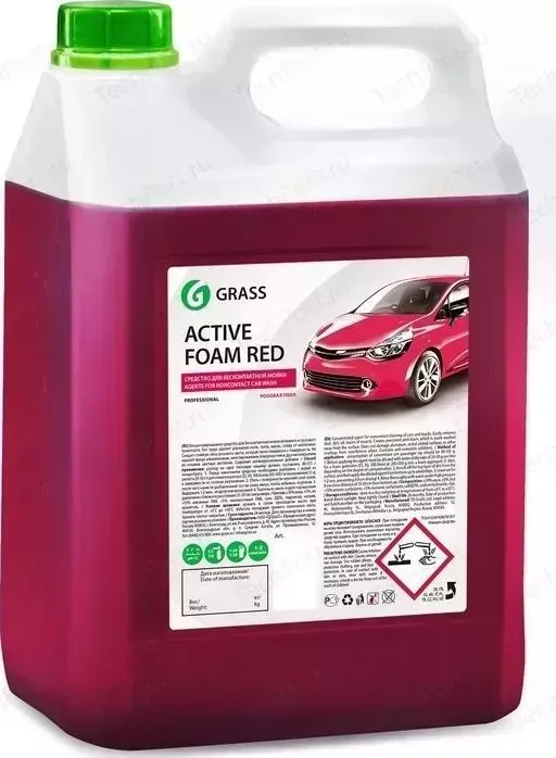 Активная пена GRASS Active Foam Red, красная , 5,8 кг