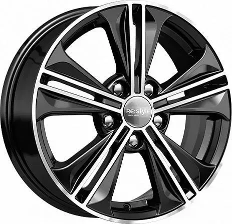 Диск автомобильный КиКРеплика КС778 КиК 6X16/5X112 ET48 D57.1 алмаз-черный