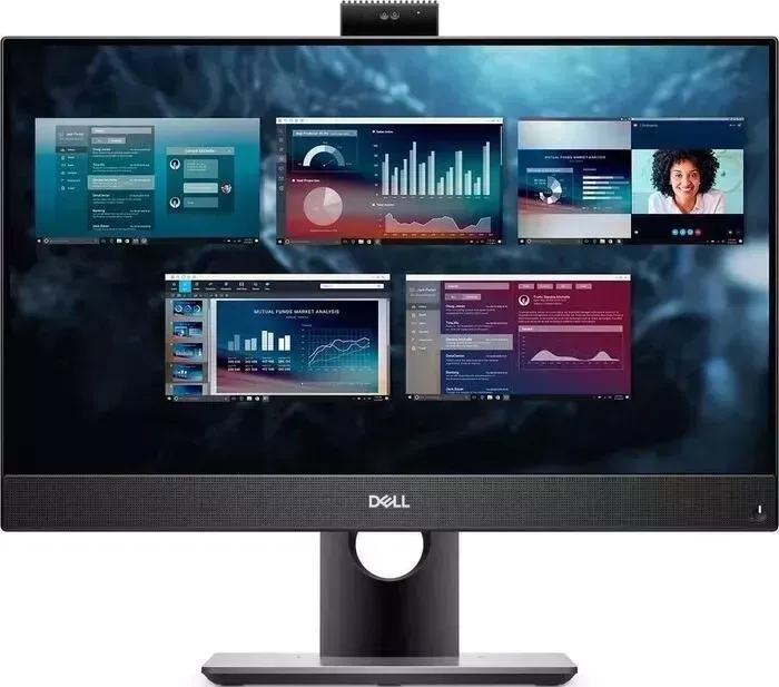 Моноблок DELL Optiplex 5490 23.8" FHD Touch i5 10500T 16Gb SSD256Gb UHDG 630 CR Wind10 Pro GbitEth WiFi BT 155W клав+мышь черный (5490-3398)
