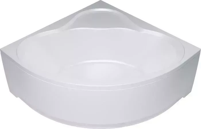 Акриловая ванна TRITON Грация 140x140 на каркасе, с фронтальной панелью (Щ0000048443, Щ0000048050)