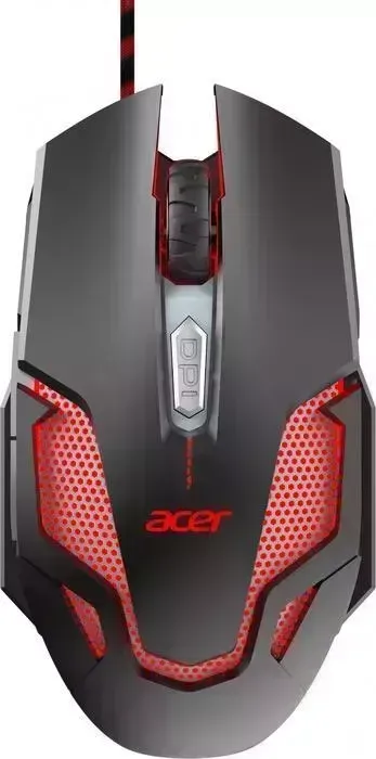 Мышь проводная ACER OMW125 черный оптическая (3200dpi) USB (6but) (ZL.MCEEE.00Z)