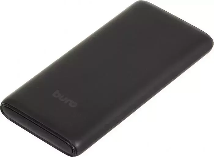 Внешний аккумулятор BURO BPF10E 10000mAh 3A QC PD 20W 2xUSB черный (BPF10E20PBK)