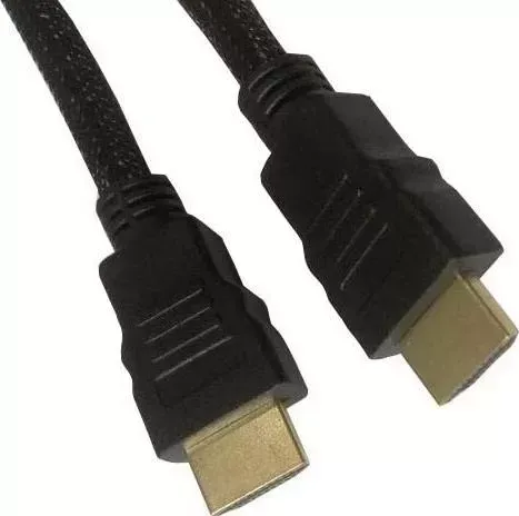Кабель HDMI BURO (m)/ (m) 2м. феррит.кольца Позолоченные контакты черный (HDMI-V1.4-2MC)