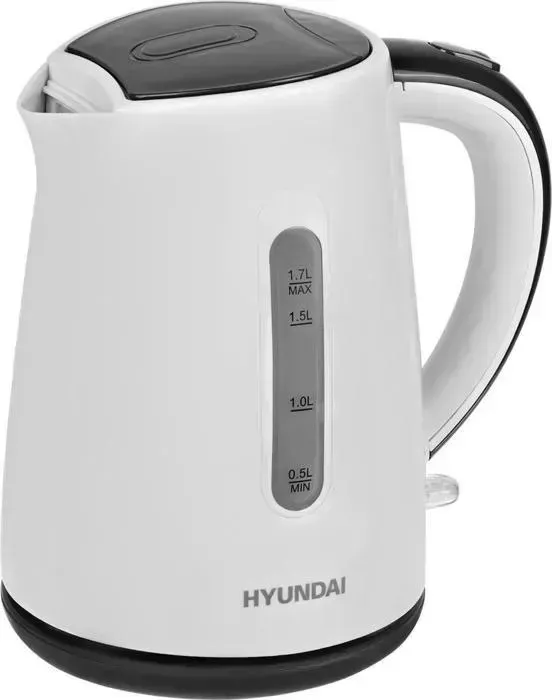 Чайник электрический HYUNDAI HYK-P2021 белый/серый