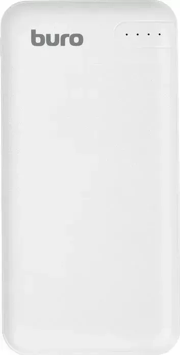 Внешний аккумулятор BURO BP10G 10000mAh 2.1A 1xUSB белый (BP10G10PWT)