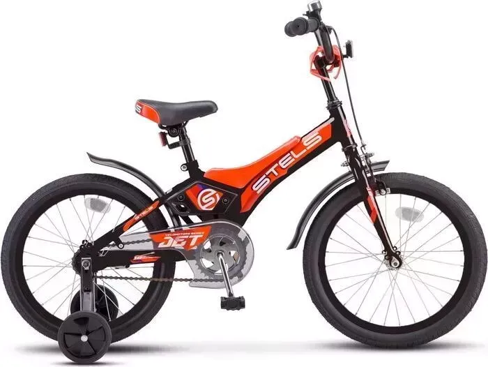 Велосипед STELS Jet 18" Z010 10" Чёрный/оранжевый