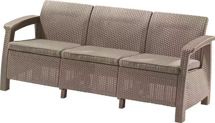 Диван KETER Corfu love seat max cappuccino (227641)