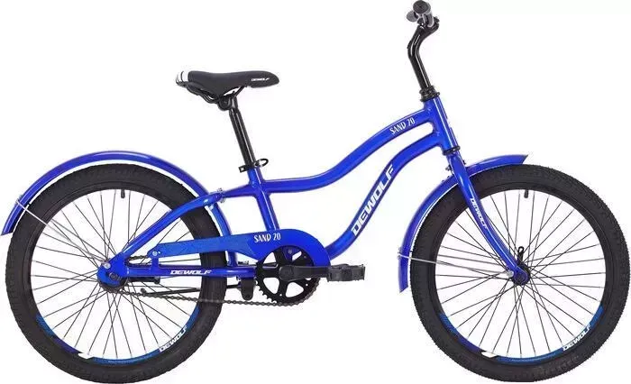 Велосипед DEWOLF SAND 20 metallic blue/light blue/white