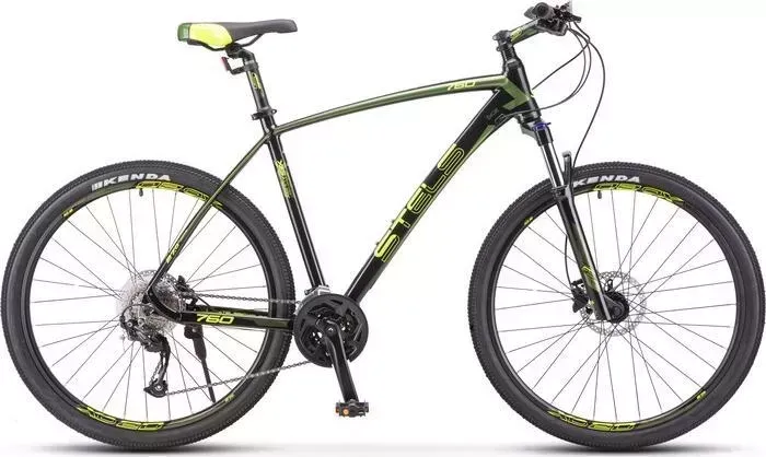 Велосипед STELS Navigator-760 D 27.5" V010 21" Чёрный