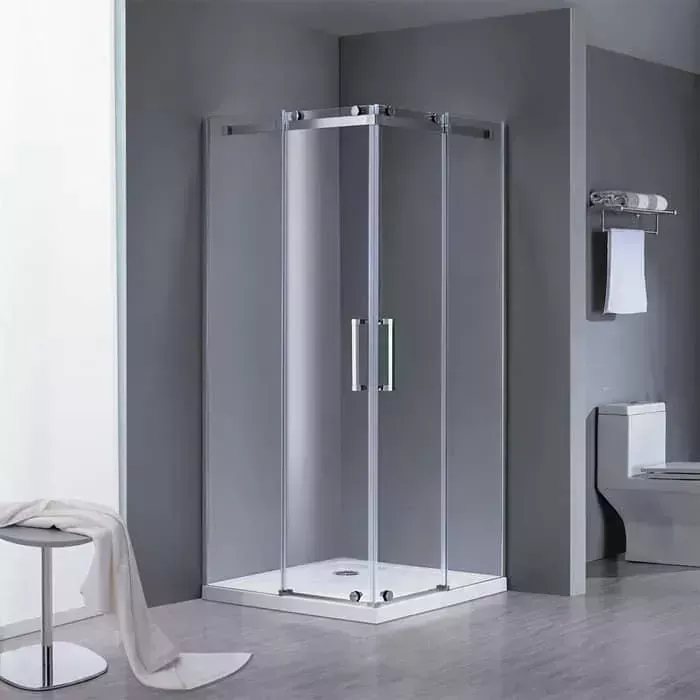Душевой уголок GROSSMAN Cosmo 90x90 с поддоном, прозрачный, хром (GR-1090, GR-119109020)