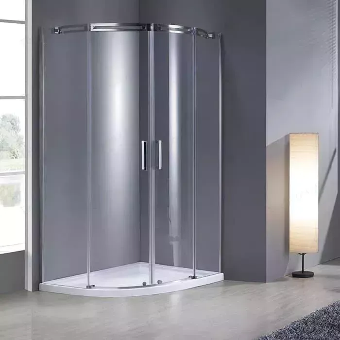 Душевой уголок GROSSMAN Galaxy 120x80 с поддоном, прозрачный, хром, правый (GR-4120R, GR-119212020R)