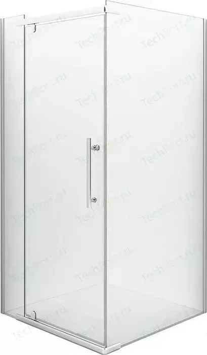 Душевой уголок ERLIT Comfort 100x100 с поддоном, прозрачный, хром (ER10110H-C1, ЛП00189)