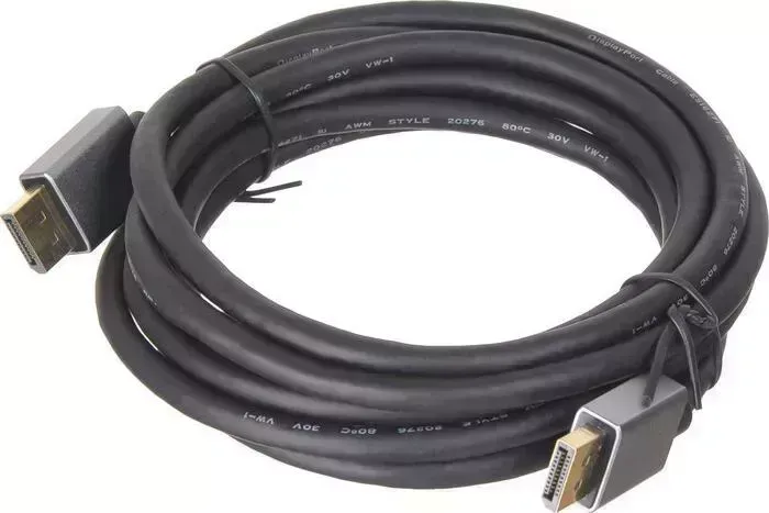 Кабель аудио BURO -видео DisplayPort (m)/DisplayPort (m) 3м. Позолоченные контакты черный (BHP-DPP-1.4-3G)