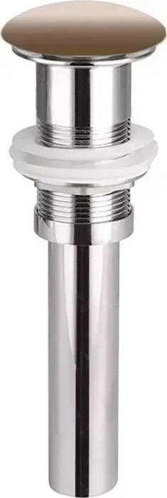 Донный клапан Ceramica Nova Click-clack с керамической накладкой, капучино (CN2000MC)