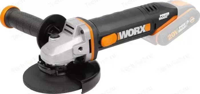 Шлифмашина угловая Worx аккумуляторная WX803.9 без АКБ и ЗУ
