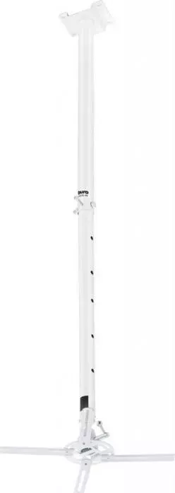 Кронштейн BURO для проектора PR06-W белый макс.20кг потолочный поворот и наклон