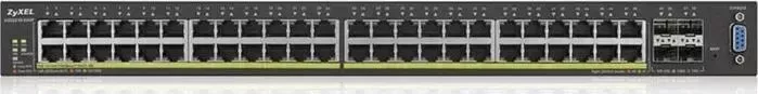 Коммутатор ZyXEL XGS2210-52HP, 48 port Gigabit L2 managed PoE+ switch, 375 Watt, 4x 10G (XGS2210-52HP-EU0101F)