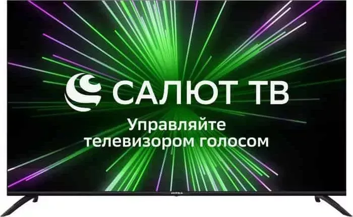 Телевизор SUPRA STV-LC55ST0155Usb (55", 4K UHD, Smart TV, Салют ТВ, Wi-Fi, черный)