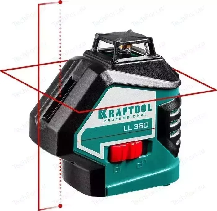 Нивелир лазерный KRAFTOOL LL360 20м/70м 0,2 мм /м (34645)