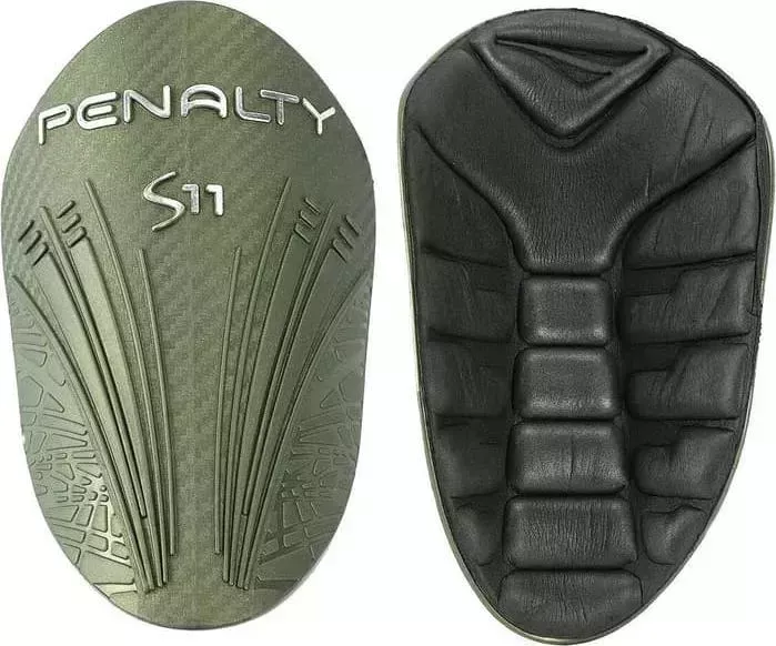 Щитки Penalty Caneleira s11 pro vi, 6101285660-u, р. senior, без голеност., без застежки, золотой