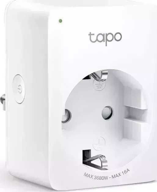 Умная розетка TP-LINK TAPO P110 EU VDEBT Wi-Fi белый (TAPO P110)