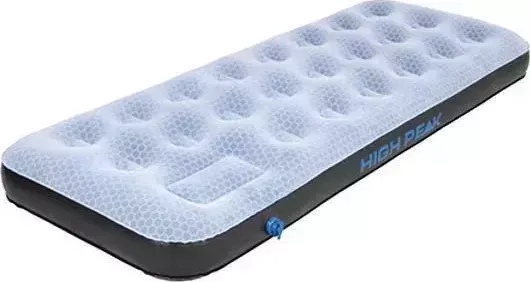 Надувной матрас High Peak Air bed Single Comfort Plus сероголубой/черный