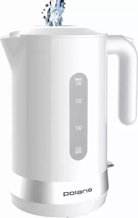 Чайник электрический POLARIS PWK 1803C 1.8л. 2200Вт белый (пластик)