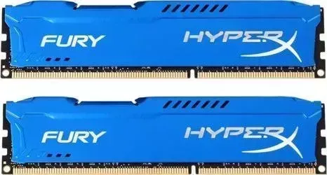 Память оперативная KINGSTON 8GB DDR3 DIMM HyperX FURY Blue Series (HX318C10FK2/8)
