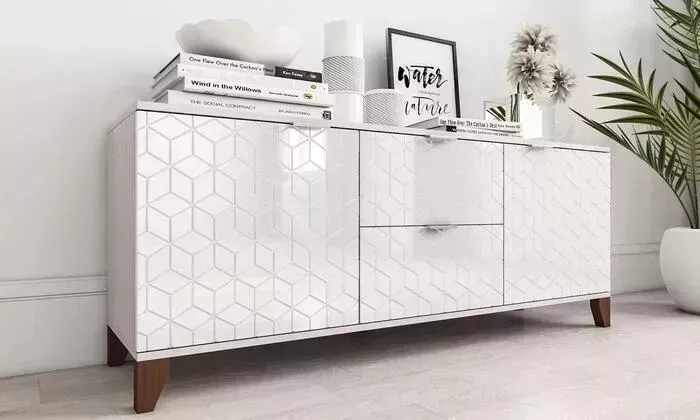 Комод Смарт Сканди 1 White глянец