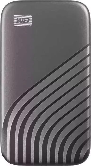 Накопитель SSD WD USB-C 4Tb BAGF0040BGY-WESN My Passport 1.8" серый (BAGF0040BGY-WESN)