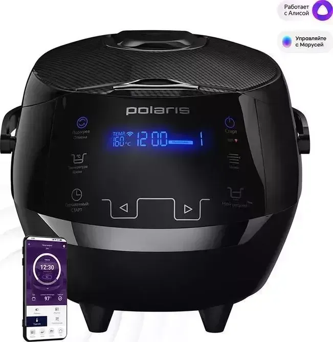 Мультиварка POLARIS IQ Home PMC 0526 5л 860Вт черный
