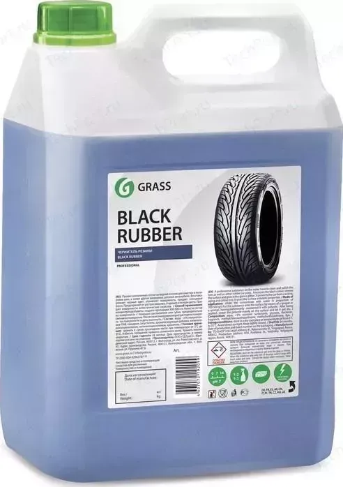 Полироль GRASS для шин Black Rubber, 5,7 кг