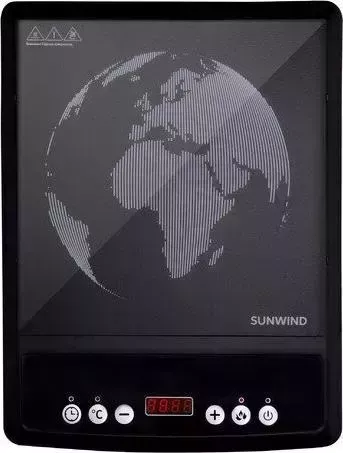 Настольная плита SUNWIND SCI-0501 черный
