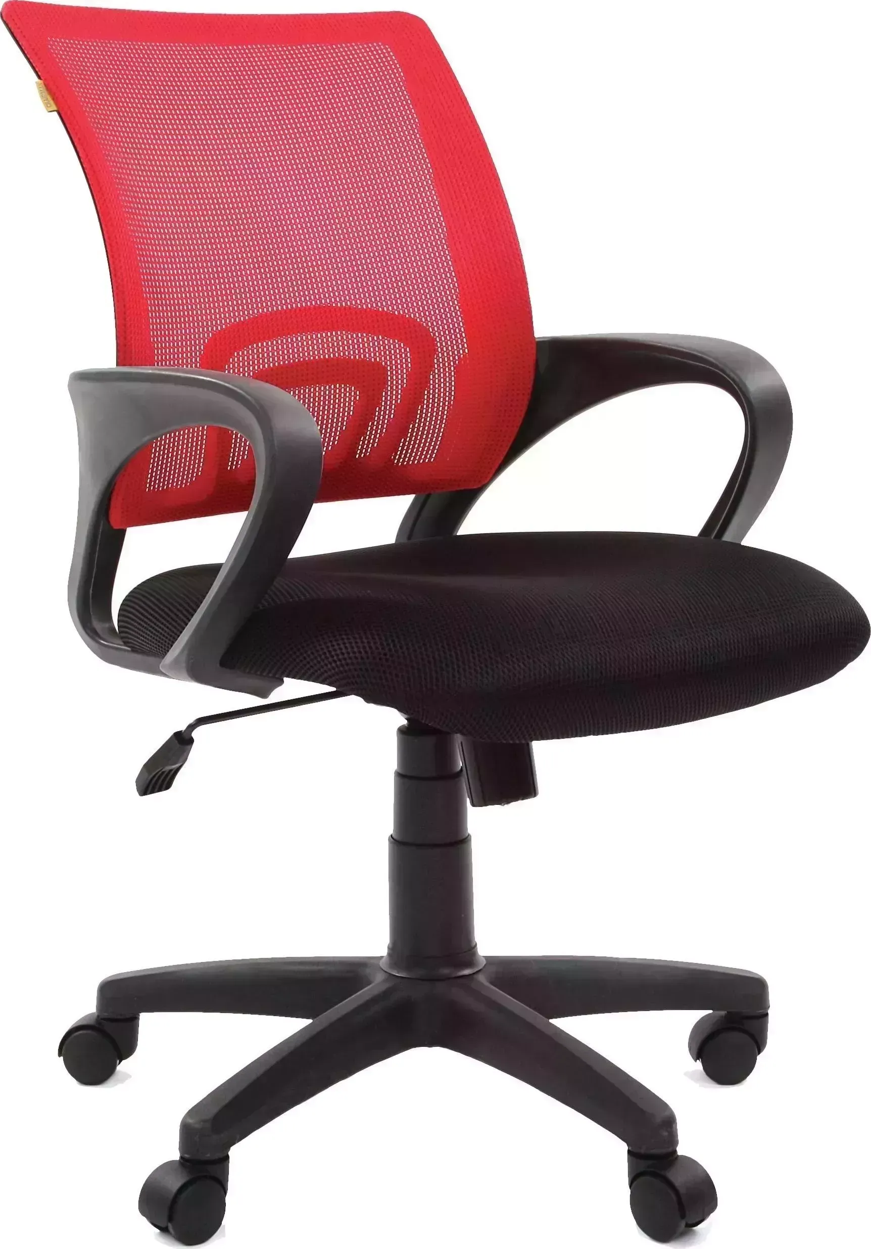 Кресло офисное CHAIRMAN 696 TW красный хром