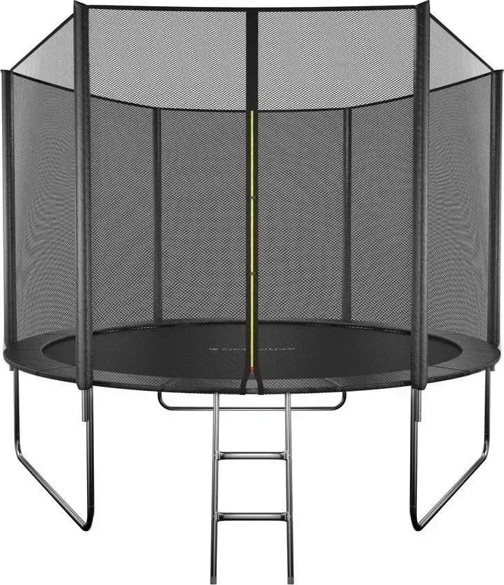 Батут GETACTIVE Jump 8FT с лестницей и внешней сеткой черный (08348S2Y-L)